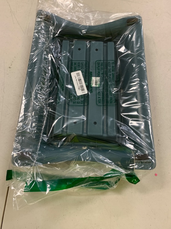 Photo 1 of FloraCraft Plastic Floral Casket Saddle 2.5 Inch x 10.75 Inch x 15 Inch Green