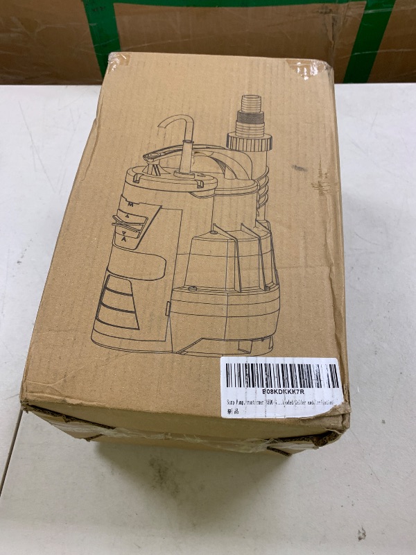 Photo 1 of Sump Pump, Prostormer 3500 GPH 1HP Submersible Clean/Dirty Water Pump with Build-in Float Switch for Pool, Pond, Garden, Flooded Cellar and Irrigation