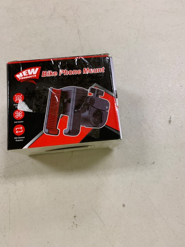 Photo 1 of Bike Phone Mount Holder, [Camera Friendly] Motorcycle Phone Mount for Electric Scooter, Mountain, Dirt Bike and Motorcycle - 360° Rotate Suitable for iPhone & Android Smartphones from 4.5-7.0 inches
