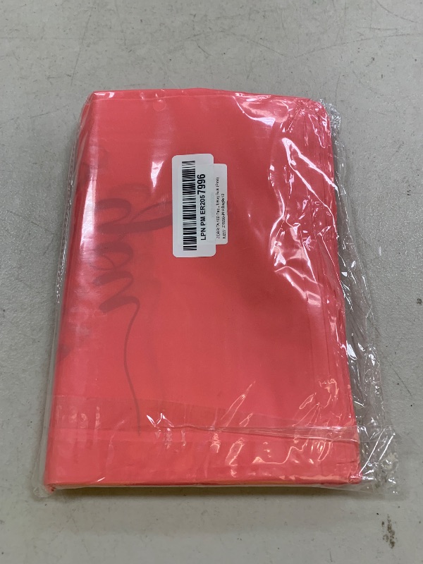 Photo 1 of ZORRITA 100 Pack Thank You Bags for Small Business, 9 x 12 Inch Plastic Shopping Bags with Handles Retail Merchandise Bag Extra Thick Gift Bag Bulk (Pink)
