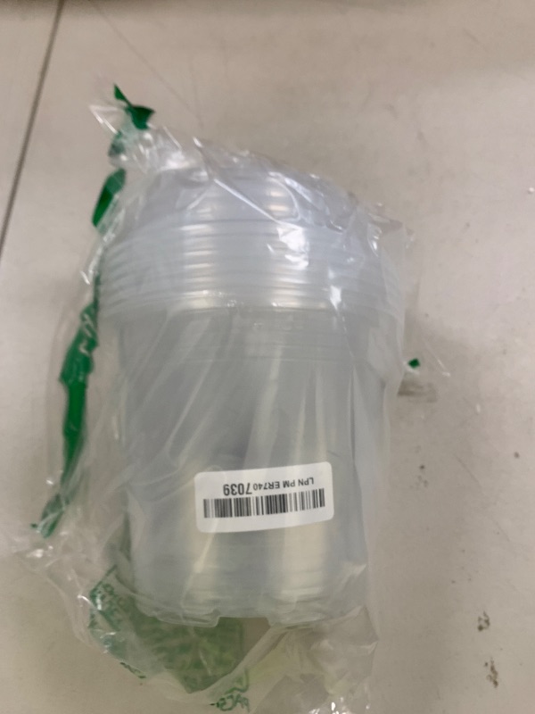 Photo 1 of 30 Pack 7/6/5/4/3 Inch Clear Nursery Pots for Plants, Flexible Plastic Plant Pots with Drainage Holes, Transparent Seed Starter Pots Variety Pack for Succulents, Seedlings, Flowers, Vegetable