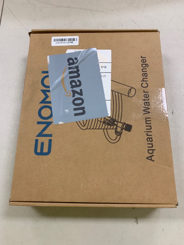 Photo 1 of enomol Gravel Vacuum for Aquarium Water Changer Fish Tank Cleaning Tools,Siphon Universal Quick Pump Aquarium Water Changing (30ft)