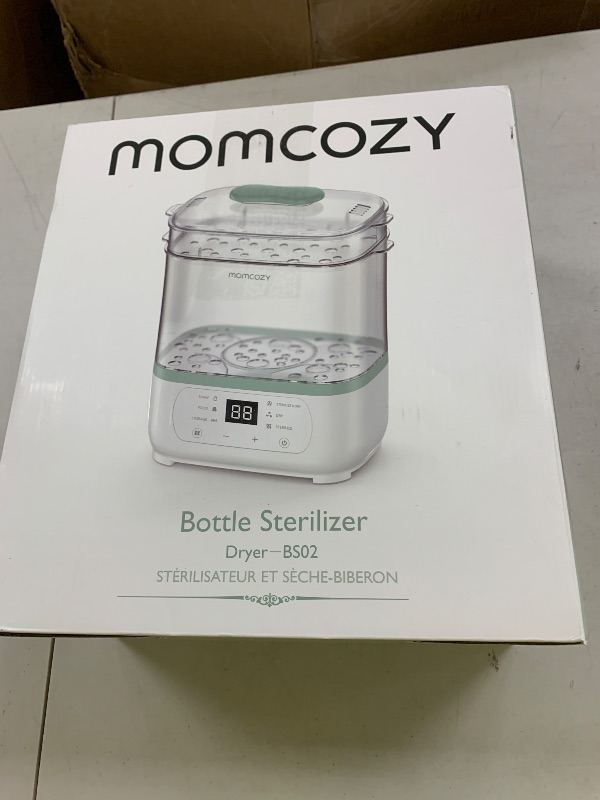 Photo 1 of Momcozy Bottle Sterilizer and Dryer, 8-in-1 Electric Steam Baby Bottle Sterilizer for Baby Bottles, Baby stuffs & Breast Pump Accessories