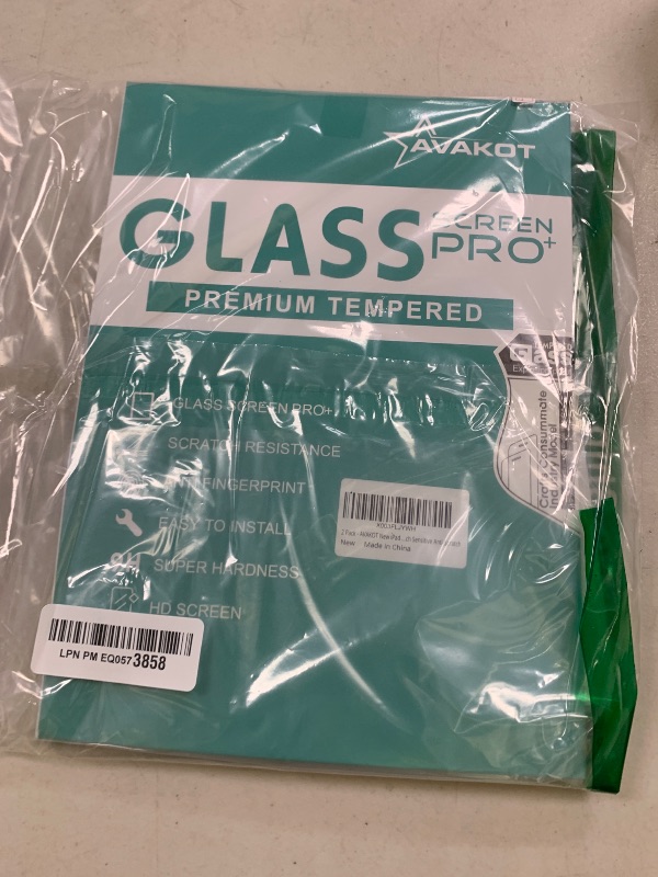 Photo 1 of avakot 2 Pack Screen Protector for iPad 11th A16 2025(11 Inch) / 10th Generation 2022 (10.9 Inch), Tempered Glass Film Guard -Clear Ultra Touch Sensitive Case Friendly