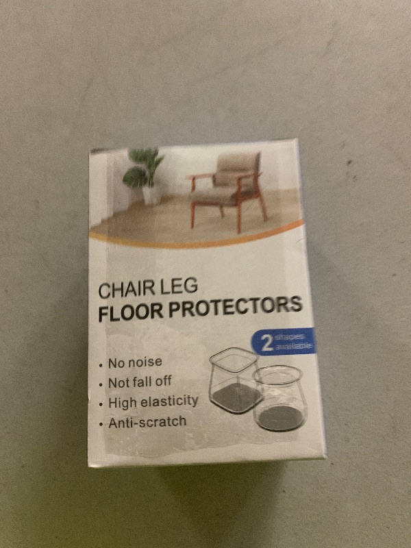 Photo 1 of 24 Pcs Chair Leg Floor Protectors for Hardwood Floors Silicone Covers to Protect Wood Tile Floors Scratches Felt Pads Furniture Leg Caps Reduce Noise (Fit:0.9"-1.29")