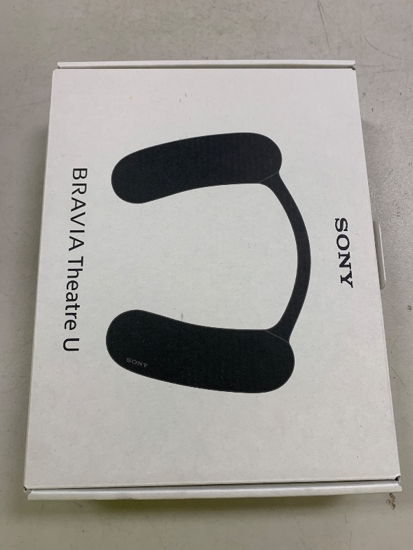 Photo 1 of Sony BRAVIA Theater U Wireless Wearable TV Speaker with Bluetooth, Personalized Home Theater Audio, Gaming Compatibility, Built-in mic, 12 Hour Battery Life, IPX4 Splash-Resistant (HT-AN7)