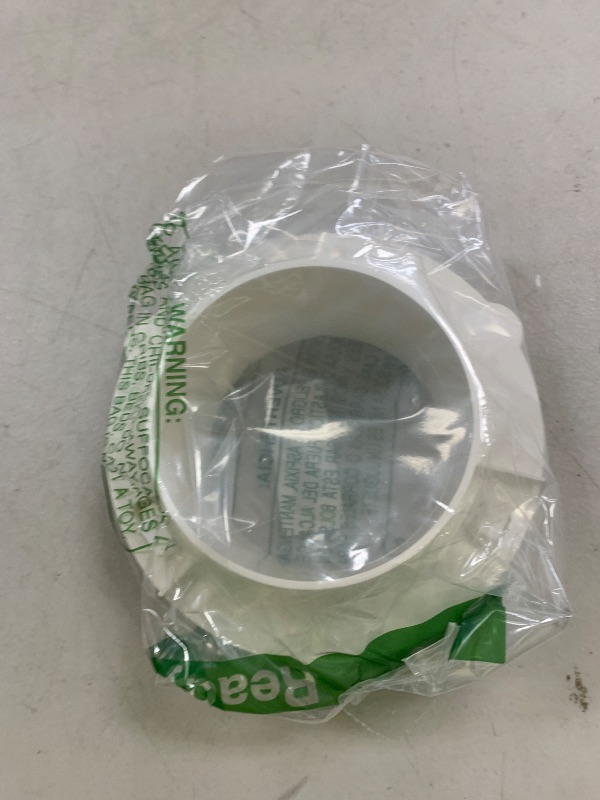 Photo 1 of WHITE DRYER DUCT TO WALL CONNECTOR QUICK CONNECT FOR DRYER VENT FOR 4" TUBES(2 Pack)