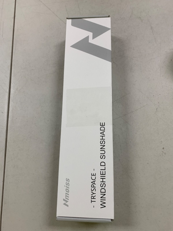 Photo 1 of [2025 Upgrade] Nmoiss Windshield Sun Shade Umbrella - [Vinyl Coating Heat Shield] Protect Car from Sun Rays & Heat Damage Keep Cool and Protect Interior, Spring Structure Edge Medium 56" L x 31" W