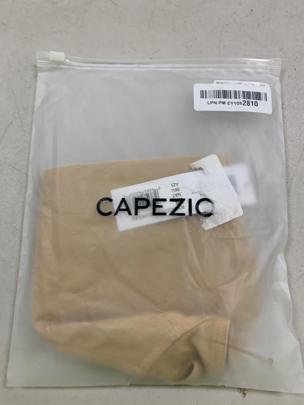 Photo 1 of Capezio Men's Reinforced Front-Lined Thong Dance Belt, Natural, Small