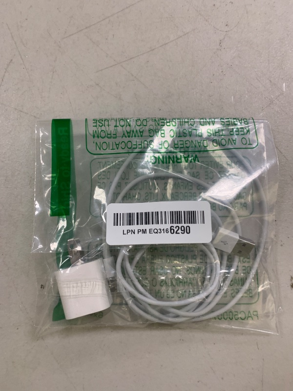 Photo 1 of i Phone Charger [MFi Certified] Travel Home Wall Charger and a Charging Cable Compatible with i Phone 14, 13, 12, 11, i Phone SE, X, 8, 7, 6, 5, i pad Mini, pod Touch, and i pods (5 Feet)