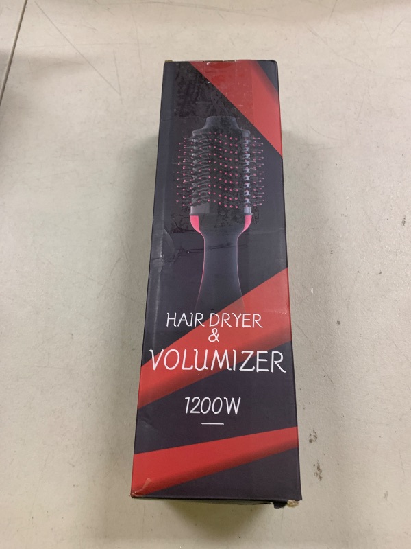 Photo 1 of Hair Dryer Brush Blow Dryer in One, Upgraded 4 in 1 Hair Dryer and Styler Volumizer with Negative Ion Anti-frizz Ceramic Titanium Barrel Hot Air Hair Straightener Brush