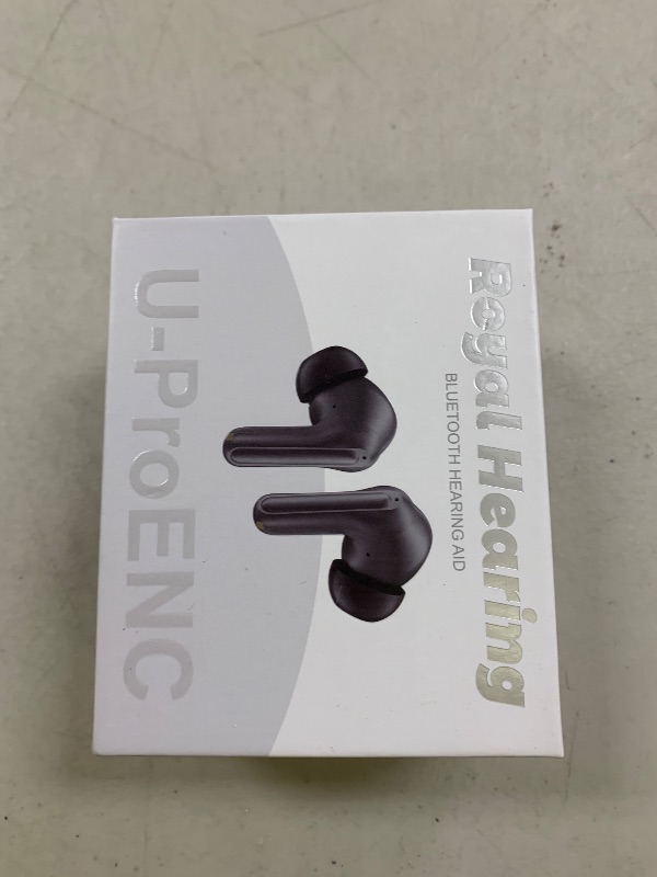 Photo 1 of TTQ OTC Hearing Aids for Seniors with Bluetooth, Smart Noise Cancelling & 3-Level Volume, Fashionable and Trendy Rechargeable Hearing Aids for Hearing Loss
