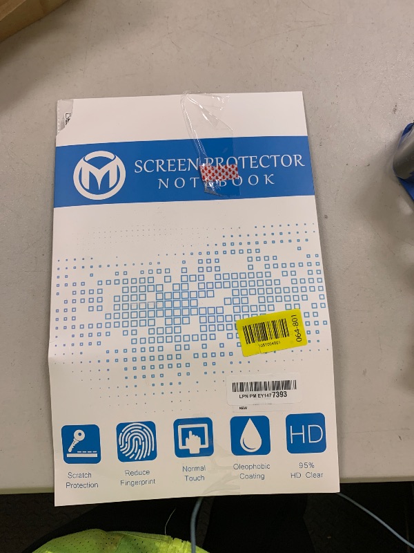 Photo 1 of 2-Pack 15.6 Inch Laptop Screen Protector for 15.6" HP/Dell/Sony/Samsung/Lenovo/Acer/MSI/LG/Razer/Toshiba/Asus 15.6" 16:9 Aspect Laptop, High Definition Anti-Scratch Clear Shield (345x194mm/ W x H)