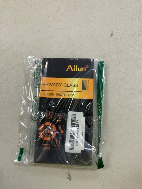 Photo 1 of Ailun 3 Pack Privacy Screen Protector for iPhone 16 Pro Max [6.9 inch], Anti Spy Private Tempered Glass Anti-Scratch Case Friendly
