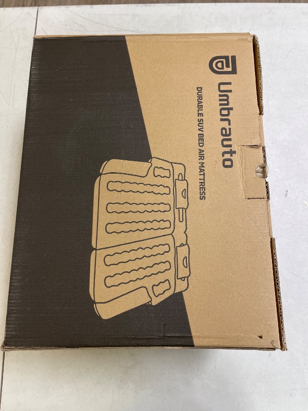 Photo 1 of Umbrauto SUV Air Mattress for Trunk: Upgraded Car Camping Mattress with Flocked Surface and Extra Thick Bottom, Van Sleeping Bed for Back Seat with Pump, Nozzle, Repair Patch, Carry Bag