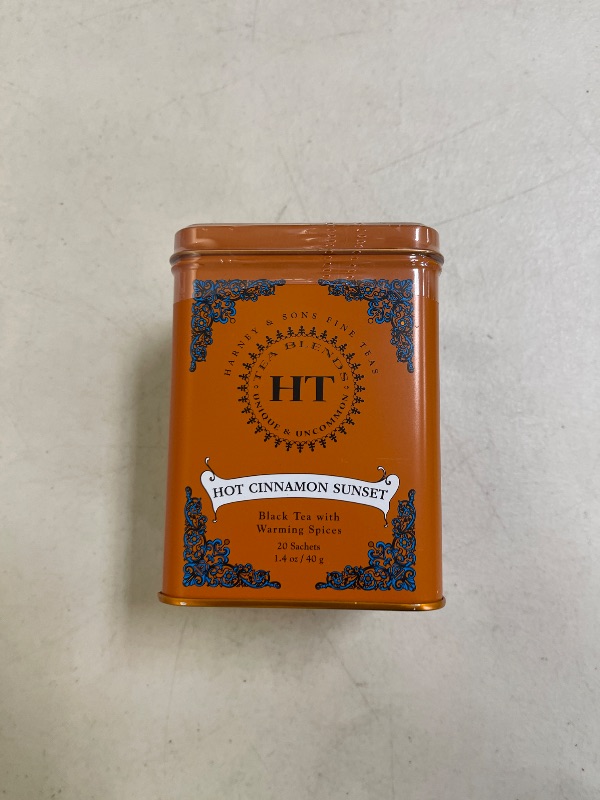 Photo 1 of Harney & Sons Teas Hot Cinnamon Sunset Tea Leaf Sachets 