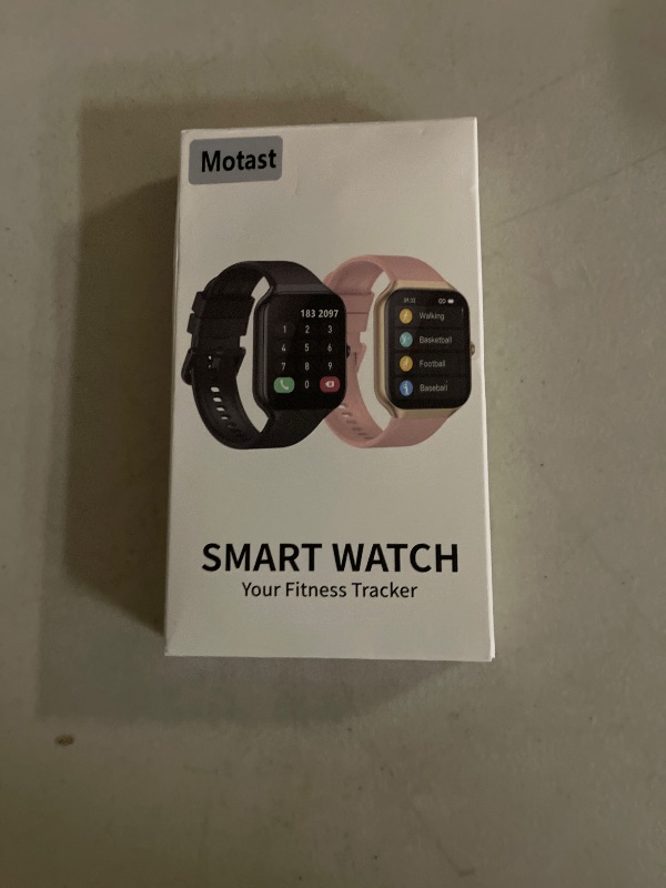 Photo 1 of Motast Smart Watch(Answer/Make Call), 1.96" HD Smartwatch for Men Women, 2025 Fitness Activity Tracker with Heart Rate/Sleep Monitor/Pedometer