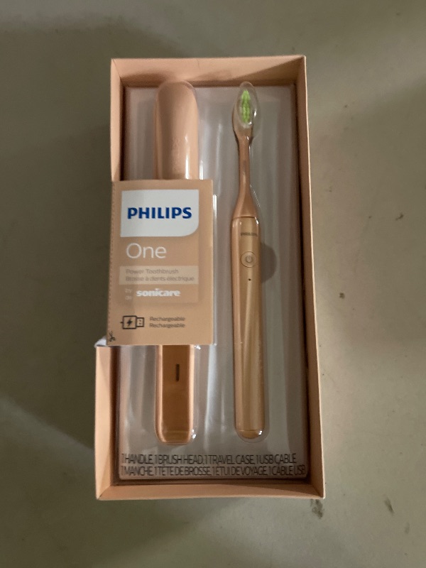 Photo 1 of Philips Sonicare One by Sonicare Rechargeable Toothbrush, Shimmer, HY1200/05