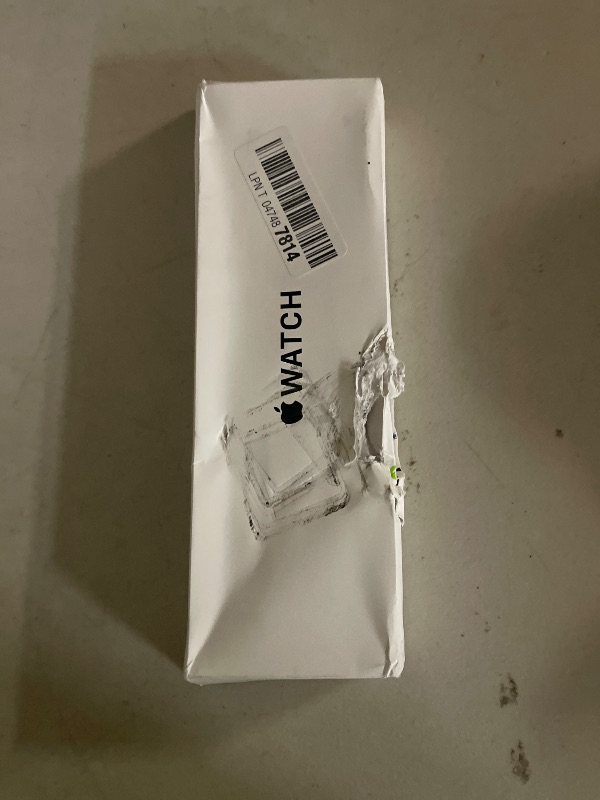 Photo 1 of Apple Watch SE (2nd Gen) [GPS 44mm] Smartwatch with Midnight Aluminum Case with Midnight Sport Band M/L. Fitness and Sleep Trackers, Crash Detection, Heart Rate Monitor, Retina Display