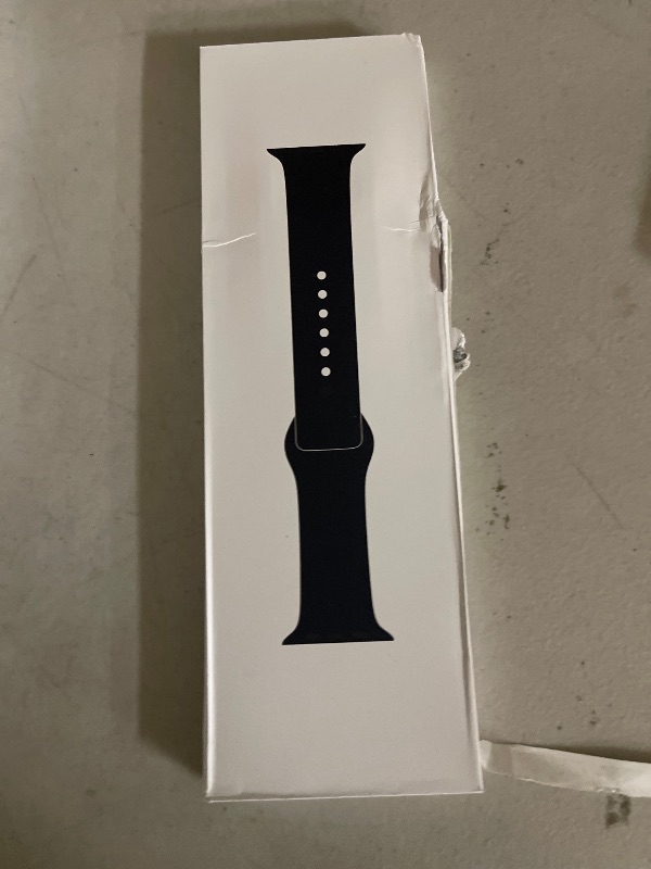 Photo 1 of Apple Watch SE (2nd Gen) [GPS 44mm] Smartwatch with Midnight Aluminum Case with Midnight Sport Band M/L. Fitness and Sleep Trackers, Crash Detection, Heart Rate Monitor, Retina Display