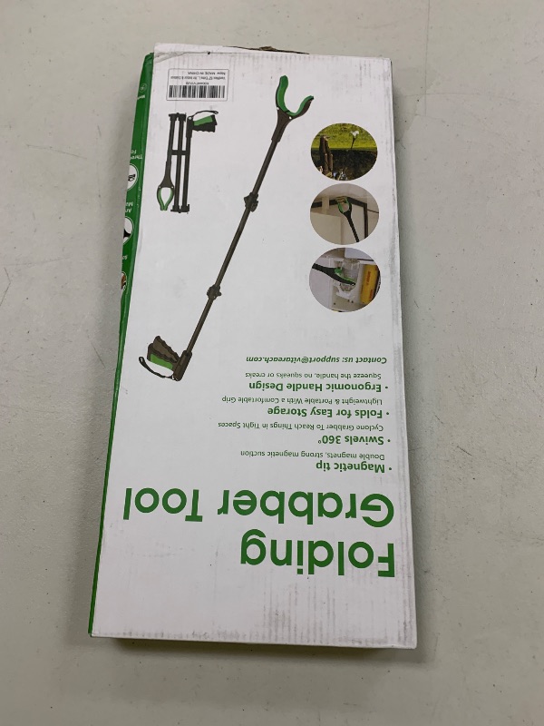 Photo 1 of VerdiNex 52" Extra Long Grabber Reacher Tool, Foldable Reacher Grabber Pickup Tool with Strong Magnetic & 360° Rotating Anti-Slip Jaw, Extension Trash Picker Upper Grabber for Indoor & Outdoor