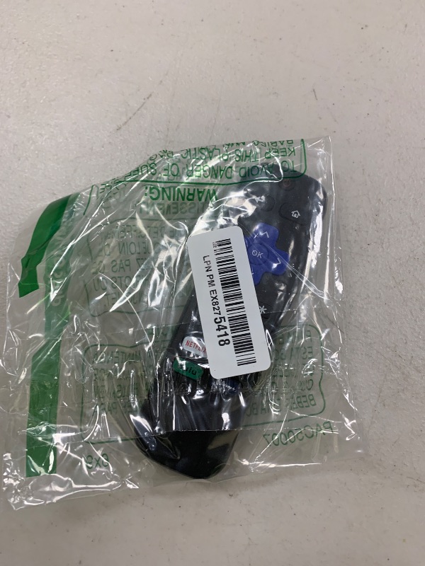 Photo 1 of Replacement Remote Control Only for All Roku TV, Compatible for TCL Roku/Hisense Roku/Onn Roku Series Smart TVs (Not for Roku Stick and Box)