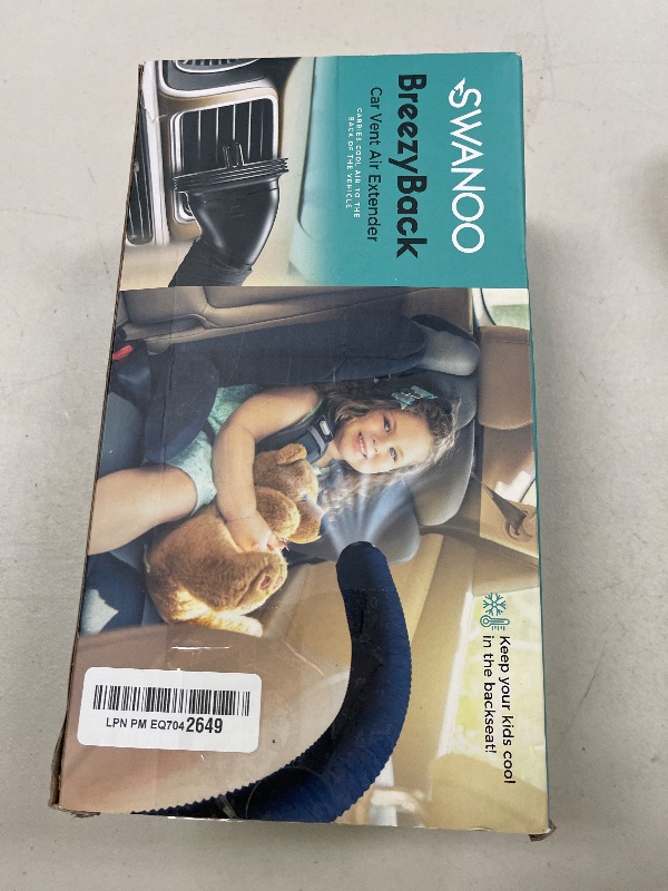 Photo 1 of Swanoo Car AC Vent Extender | Air Vent Hose for Backseat | Directs Cool or Hot Air to Kids & Pets | Universal Fit | Extends Up to 10 FT | AC Tube for Baby Car | Back Seat Air Conditioning | BreezyBack