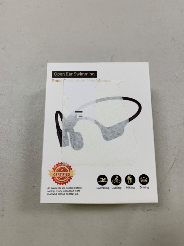 Photo 1 of RR SPORTS Bone Conduction Bluetooth Headphones-SurfAudio, IP68 Waterproof Swimming Headphones with 32GB MP3 Player, Lightweight Open Ear Design for Swimming/Surfing/Marathon/Cycling(Dark)
