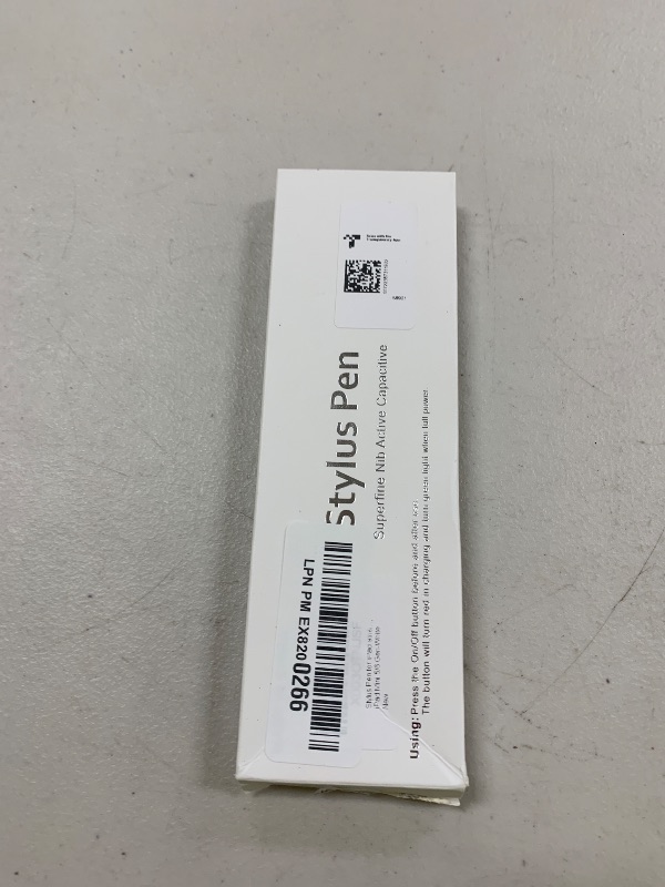 Photo 1 of Stylus Pen for iPad 6th-11th Generation-2X Fast Charge Active Pencil Compatible with 2018-2025 Apple iPad Pro 11"/12.9"/M4, iPad Air 3/4/5/M2/M3,iPad mini 5/6 Gen-White