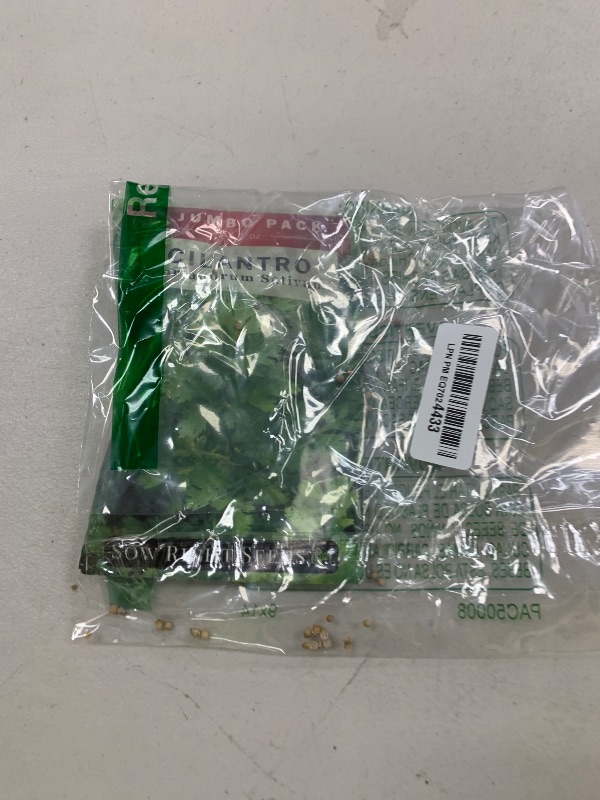 Photo 1 of Sow Right Seeds - Bulk Cilantro Seeds for Planting - 1 Ounce, 2000 Seeds - Non-GMO Heirloom Jumbo Pack with Instructions to Grow an Herb Garden - Great for Cooking - Make Loads of Coriander Seasoning