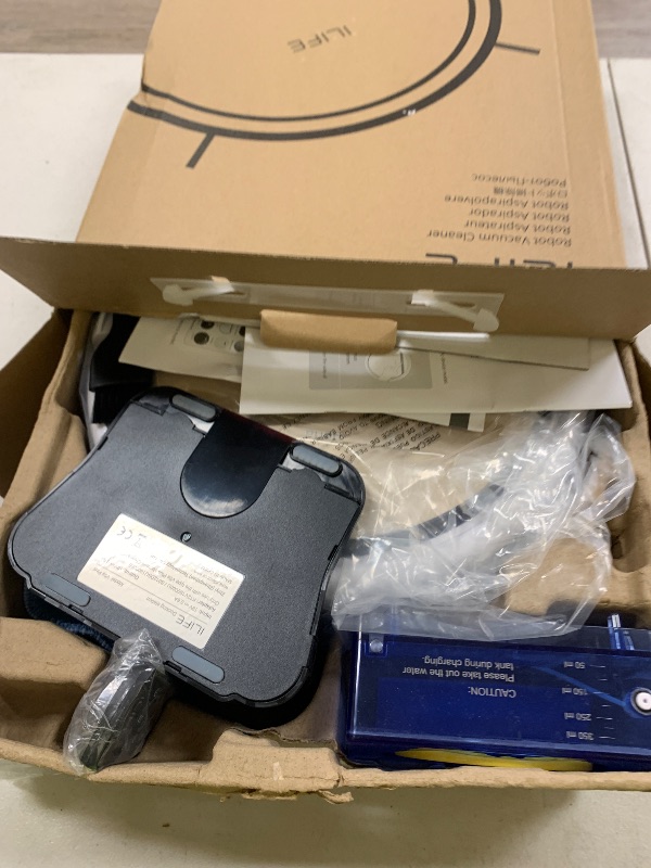 Photo 1 of ILIFE V5s Plus Robot Vacuum and Mop Combo with Wi-Fi/App/Alexa, Automatic Self-Charging Robotic Vacuum Cleaner, Slim and Quiet, Cleans Hard Floors Carpets and Pet Hair (V5s Pro Upgrade Version)