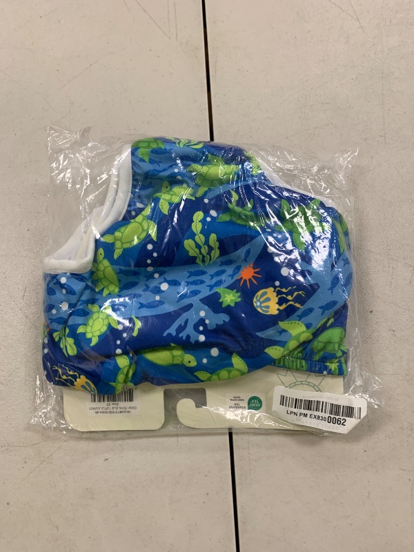 Photo 1 of Green Sprouts Boys' Snap Swim Diaper, Royal Blue Turtle Journey, 5T