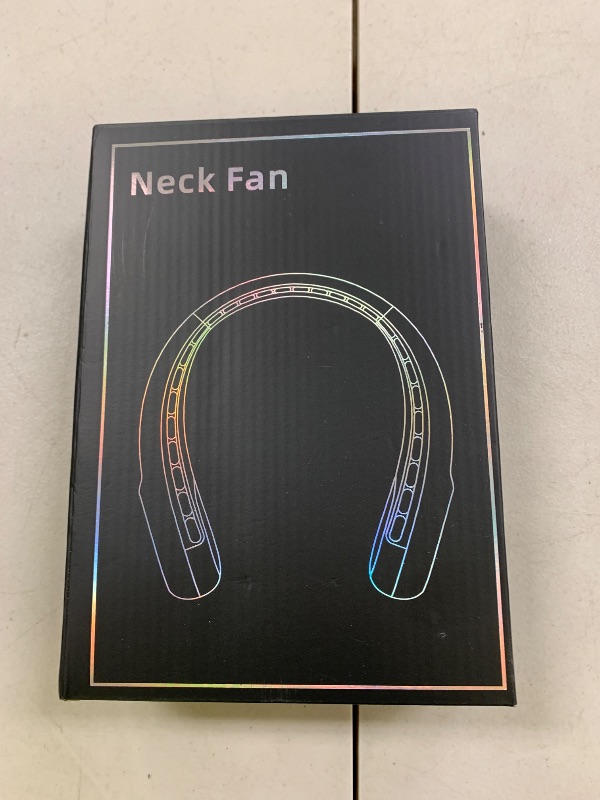 Photo 1 of KIDEE Neck Fan, Portable Bladeless Neck Fans, Upgrade 360° Airflow, Super Quiet, 3 Speeds, 4000mAh Personal Wearable Neck Fan, Upgraded Cooling Air Volume USB Rechargeable Hands Free Fan