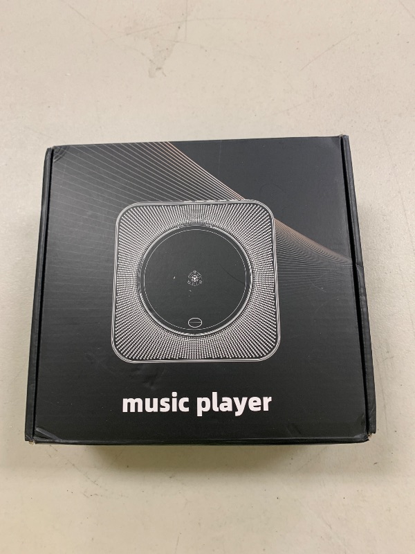 Photo 1 of Gueray CD Player Portable Bluetooth Desktop CD Player for Home with Timer Built-in HiFi Speakers with LCD Screen Display Boombox FM Radio USB Type-c