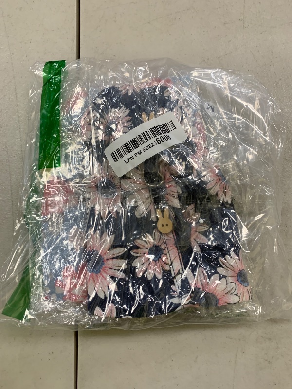 Photo 1 of 3 Sets Rabbit Bunny Harness and Leash, Cute Easter Bunny Clothes for Rabbits Dress Costume Walking Harness Escape Proof Pet Supply for Hedgehog Ferret Squirrel(Pink Flower, Blue Flower, Daisy)