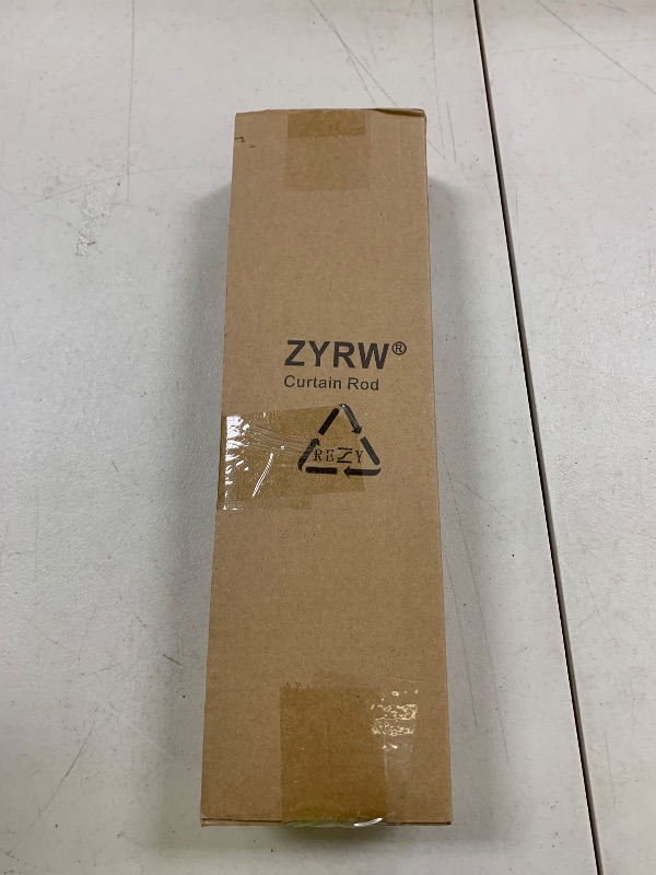 Photo 1 of ZYRW Blackout Curtain Rod for Windows 28 to 48 Inches, Wrap Around Heavy Duty Rod for Darkening, Modern Decorative Curtain Treatment, Matte Black