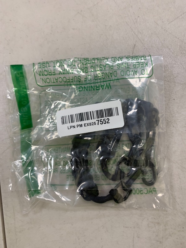 Photo 1 of DORUI 2 PCS Dog Collar Safety Clips, Dual Clasps 360 Degree Rotating Buckle,Collar Spare Clip Connector for Dog Harness Prong Collar (Black)
