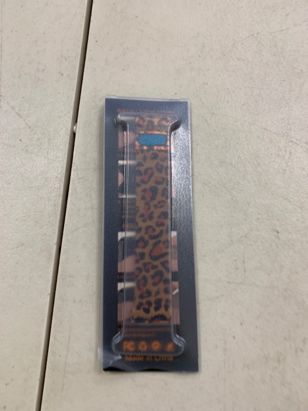Photo 1 of Vanjua Metal Band for Fitbit Sense 2,Sense Bands, Fitbit Versa 4,Versa 3 Bands Women Men,Versa 4 Smartwatch (Large, Leopard)
