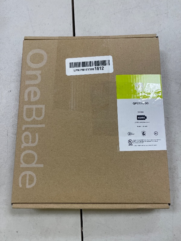 Photo 1 of Philips Norelco OneBlade 360 Hybrid Face, Electric Beard Trimmer and Shaver, with 360 Blade Technology, 1x 360 Blade for Face, 5in1 Adjustable Comb, Model QP2724/90
