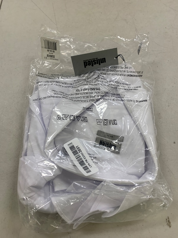 Photo 1 of Kenneth Cole Unlisted Men's Dress Shirt Big and Tall Solid , White, 20" Neck 34"-35" Sleeve