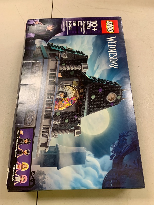 Photo 1 of LEGO Wednesday & Enid's Dorm Room Playset - Building Toy for Pretend Play with 4 Minifigures - Wednesday Addams Doll for Kids, Girls & Boys, Ages 10+ - Gift Idea for Birthday - 76781