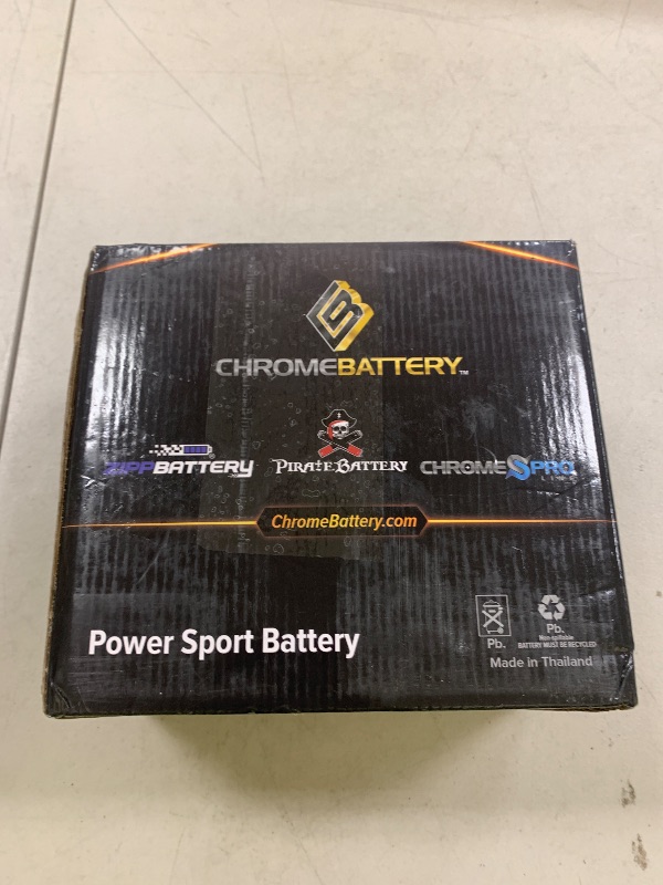 Photo 1 of Pirate Battery YTX20HL-BS 310 CCA Maintenance-Free 12V 19Ah Battery Replacement for ATV, Harley Davidson Motorcycle, Jet Skis, Scooter, UTV, and More - Nut and Bolt (T3) Terminal