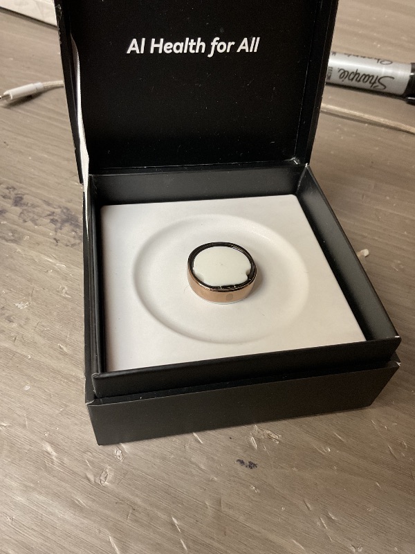 Photo 1 of RingConn Gen 2, World’s First Smart Ring with Sleep Apnea Monitoring, No APP Subscription, 12-Day Battery Life, Stress/Heart Rate/Women's Health Tracker, Android & iOS Compatible (Rose Gold, Size 13)