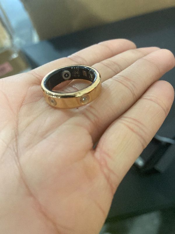 Photo 7 of RingConn Gen 2, World’s First Smart Ring with Sleep Apnea Monitoring, No APP Subscription, 12-Day Battery Life, Stress/Heart Rate/Women's Health Tracker, Android & iOS Compatible (Rose Gold, Size 13)