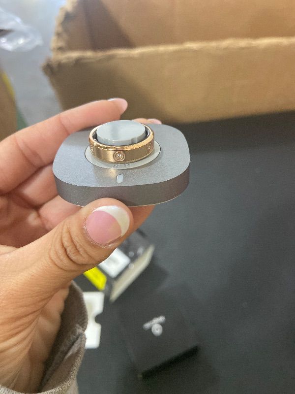 Photo 6 of RingConn Gen 2, World’s First Smart Ring with Sleep Apnea Monitoring, No APP Subscription, 12-Day Battery Life, Stress/Heart Rate/Women's Health Tracker, Android & iOS Compatible (Rose Gold, Size 13)