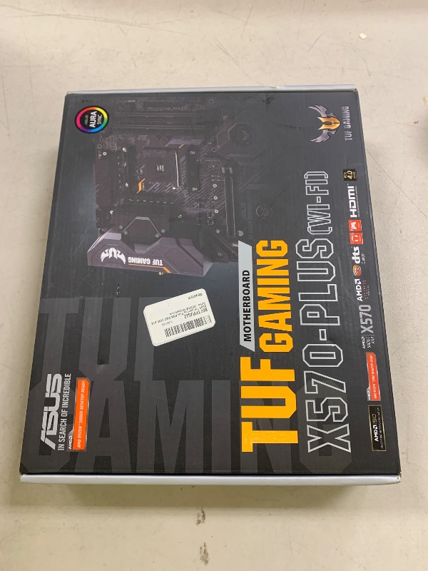 Photo 1 of ASUS Tuf Gaming Plus AM4 AMD X570 ATX DDR4-SDRAM Motherboard