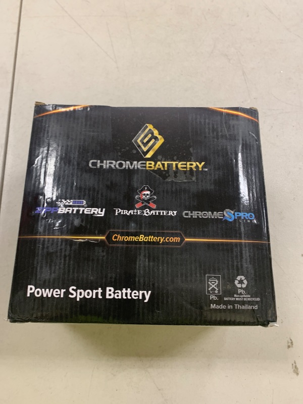 Photo 1 of Pirate Battery YTX20HL-BS 310 CCA Maintenance-Free 12V 19Ah Battery Replacement for ATV, Harley Davidson Motorcycle, Jet Skis, Scooter, UTV, and More - Nut and Bolt (T3) Terminal