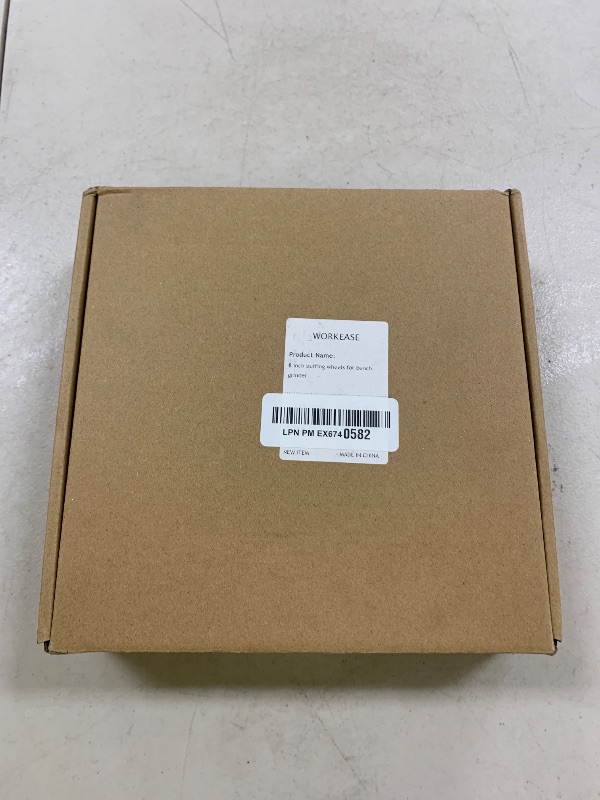 Photo 1 of 6PCS 8 Inch Polishing Wheels Kit for Bench Grinder, Include 5/8" Arbor Hole White Cotton Polish Wheels(50Ply), Yellow Cotton Wheel(40Ply), Soft Flannel Buffing Wheel(30Ply)& 3 Polishing Compound Set