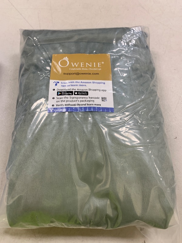 Photo 1 of OWENIE Velvet Curtains 84 Inches Long 2 Panels Set, Sage Green Velvet Curtain 84 For Bedroom, Room Darkening Elegant Soft Curtain, Solid Grommet Luxury Living Room Curtains, 2 Pcs Each Panel 52W x 84L