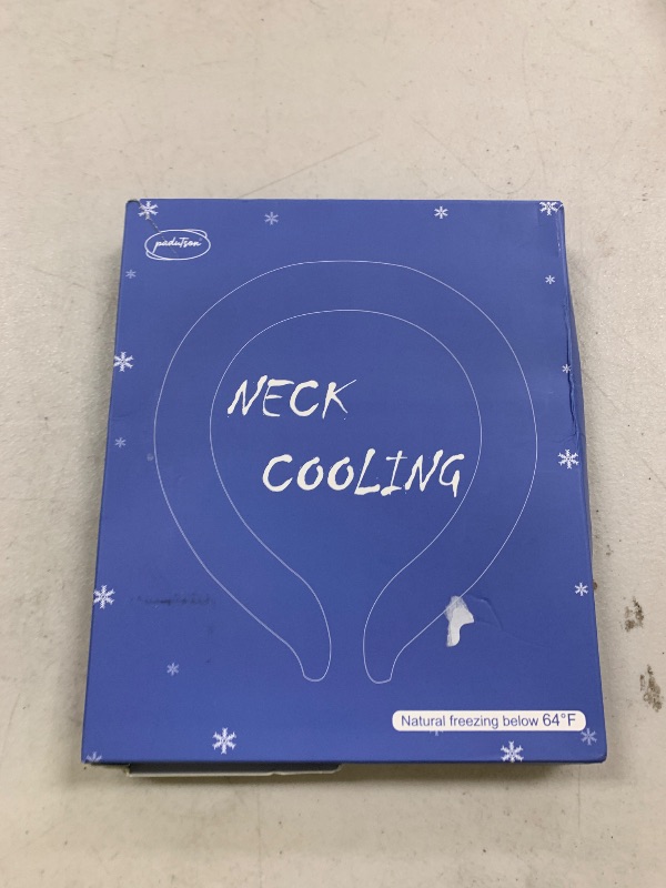 Photo 1 of 2PCS Neck CoolingTube, Reusable Ice Coolers Wearable Body CoolingProducts, Neck Coolers for HotWeather (Black*2)
